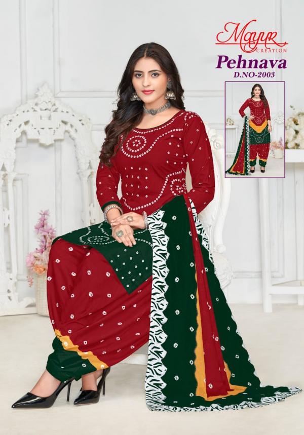 Mayur Pehnava Vol-02 – Dress Material